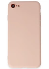 Newface iPhone 7 Kılıf First Silikon - Pudra