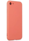 Newface iPhone 7 Kılıf First Silikon - Turuncu