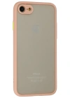 Newface iPhone 7 Kılıf Montreal Silikon Kapak - Pembe
