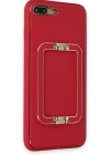 Newface iPhone 7 Plus Kılıf Coco Elit Kapak - Kırmızı