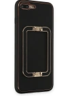 Newface iPhone 7 Plus Kılıf Coco Elit Kapak - Siyah