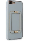 Newface iPhone 7 Plus Kılıf Coco Elit Kapak - Turkuaz