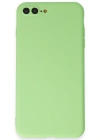 Newface iPhone 7 Plus Kılıf First Silikon - Açık Yeşil