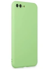 Newface iPhone 7 Plus Kılıf First Silikon - Açık Yeşil