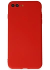 Newface iPhone 7 Plus Kılıf First Silikon - Kırmızı
