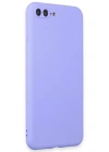 Newface iPhone 7 Plus Kılıf First Silikon - Lila