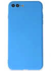 Newface iPhone 7 Plus Kılıf First Silikon - Mavi