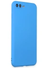 Newface iPhone 7 Plus Kılıf First Silikon - Mavi