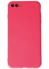 Newface iPhone 7 Plus Kılıf First Silikon - Pembe