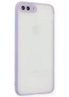 Newface iPhone 7 Plus Kılıf Montreal Silikon Kapak - Mor