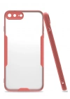 Newface iPhone 7 Plus Kılıf Platin Silikon - Pembe