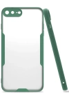 Newface iPhone 7 Plus Kılıf Platin Silikon - Yeşil