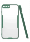 Newface iPhone 7 Plus Kılıf Platin Silikon - Yeşil