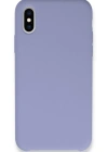 Newface iPhone X Kılıf Lansman Legant Silikon - Lila