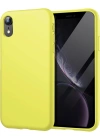 Newface iPhone XR Kılıf First Silikon - Parlak Yeşil