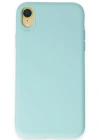 Newface iPhone XR Kılıf First Silikon - Turkuaz
