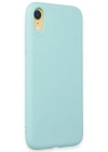 Newface iPhone XR Kılıf First Silikon - Turkuaz