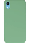 Newface iPhone XR Kılıf Lansman Legant Silikon - Yeşil
