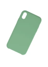 Newface iPhone XR Kılıf Lansman Legant Silikon - Yeşil
