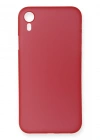 Newface iPhone XR Kılıf PP Ultra İnce Kapak - Kırmızı