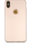 Newface iPhone XS Max Kılıf First Silikon - Rose Gold