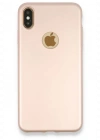Newface iPhone XS Max Kılıf First Silikon - Rose Gold