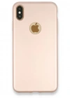 Newface iPhone XS Max Kılıf First Silikon - Rose Gold
