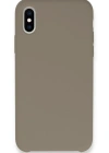 Newface iPhone XS Max Kılıf Lansman Legant Silikon - Bej