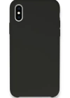 Newface iPhone XS Max Kılıf Lansman Legant Silikon - Siyah