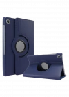 Newface Lenovo Tab M10 TB311FU Kılıf 360 Tablet Deri Kılıf - Lacivert