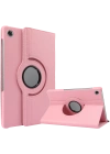 Newface Lenovo Tab M10 TB311FU Kılıf 360 Tablet Deri Kılıf - Pembe