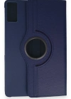 Newface Lenovo Tab M8 Kılıf 360 Tablet Deri Kılıf - Lacivert