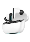 Newface LS-518 Aktif Gürültü Engelleyici Özellikli TWS Airpods Kulaklık - Beyaz-Siyah