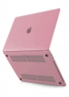 Newface Macbook Pro 13 2020 Macbook Buzlu Kapak - Pembe
