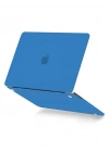 Newface Macbook Pro 13 2021 Macbook Buzlu Kapak - Mavi