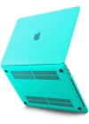 Newface Macbook Pro 13 2021 Macbook Buzlu Kapak - Yeşil