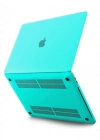 Newface Macbook Pro 13 2021 Macbook Buzlu Kapak - Yeşil
