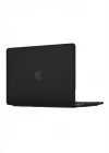 Newface Macbook Pro 16.2 2021 Macbook Buzlu Kapak - Siyah