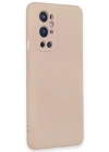 Newface One Plus 9 Pro Kılıf Nano içi Kadife Silikon - Pudra