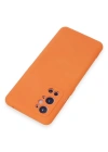 Newface One Plus 9 Pro Kılıf Nano içi Kadife Silikon - Turuncu