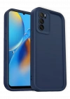 Newface Oppo A16 Kılıf Viera Silikon - Lacivert