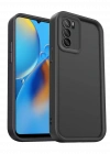 Newface Oppo A16 Kılıf Viera Silikon - Siyah