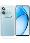 Newface Oppo A3 Kılıf Lüx Şeffaf Silikon