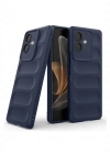 Newface Oppo A3 Kılıf Optimum Silikon - Lacivert