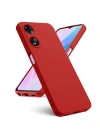 Newface Oppo A38 Kılıf First Silikon - Kırmızı