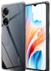 Newface Oppo A38 Kılıf Lüx Şeffaf Silikon