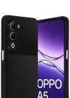 Newface Oppo A5 4G Auto Focus Karbon Kapak - Siyah