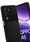 Newface Oppo A5 4G Auto Focus Karbon Kapak - Siyah