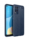 Newface Oppo A54 4G Kılıf Auto Focus Kapak - Lacivert