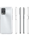 Newface Oppo A54 4G Kılıf Deluxe 2mm Şeffaf Silikon - Şeffaf